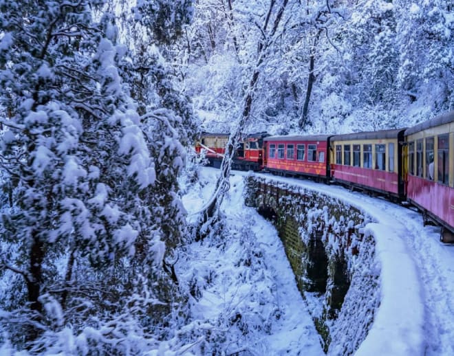 Kalka To Shimla Toy Train Image