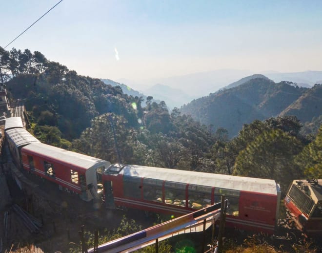 Kalka To Shimla Toy Train Image