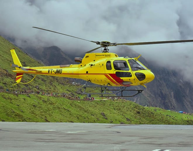 Dehradun To Badrinath Helicopter Transfers 2024 | BanBanjara Image