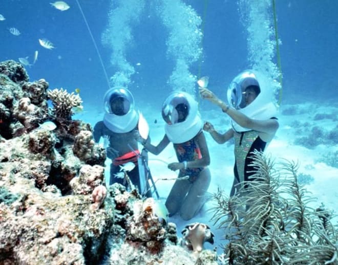 Sea Walk in Andaman Image