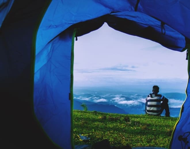 Hilltop Camping In Vagamon, Kerala Image