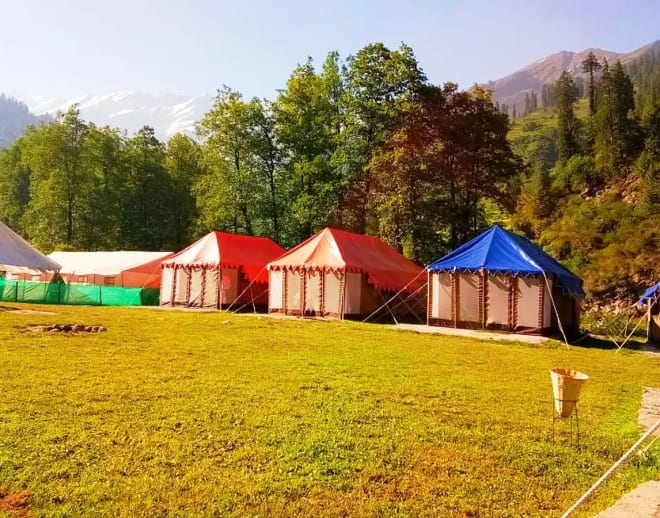 Solang Valley Camping Image