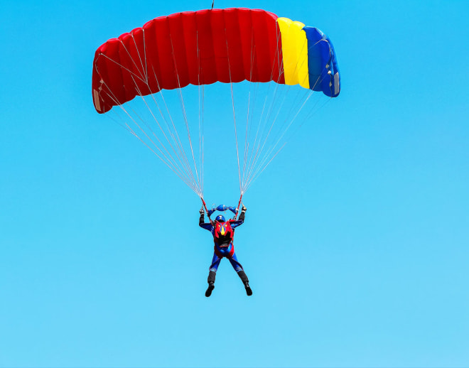 Skydiving in Delhi Image