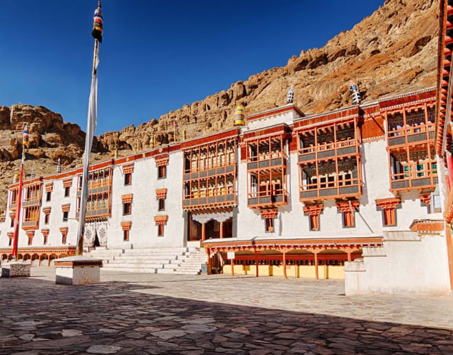 Hemis Monastery Camping Image