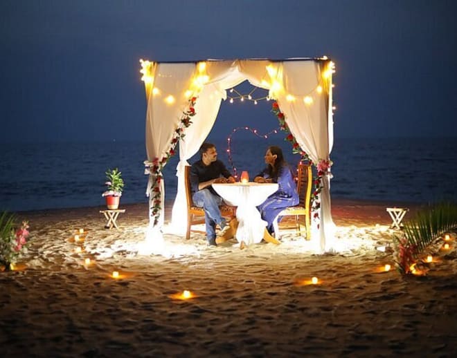 Luxury Calangute Candle Light Dinner Image