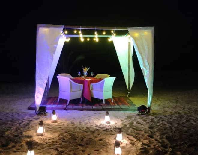 Candle Light Dinner in South Goa Image