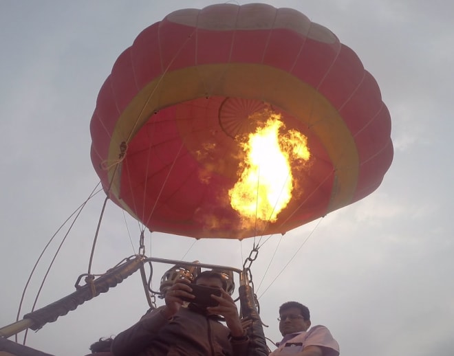 Hot Air Ballooning in Jakkur Aerodrome Image