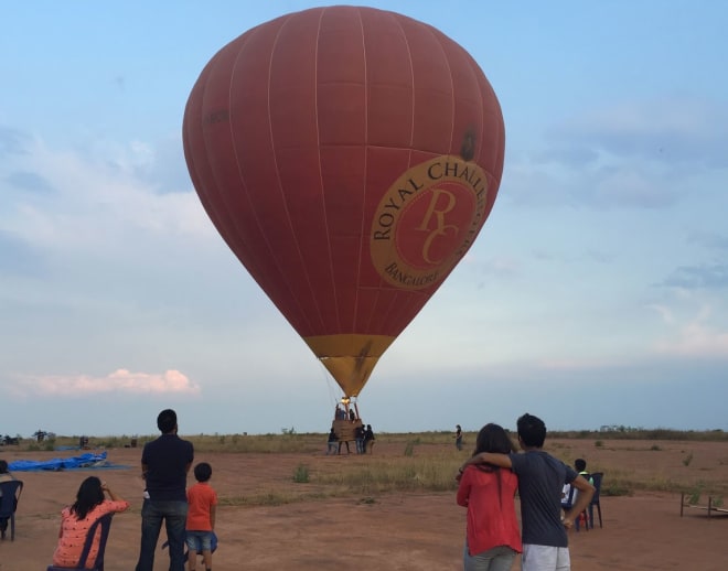 Hot Air Ballooning in Jakkur Aerodrome Image