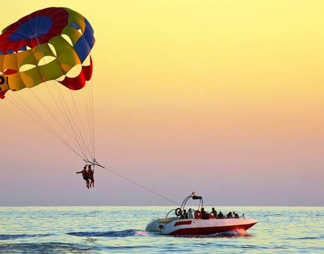 Adventure water sports in Goa On Calangute, Baga, Candolim And Vasco Beach Image