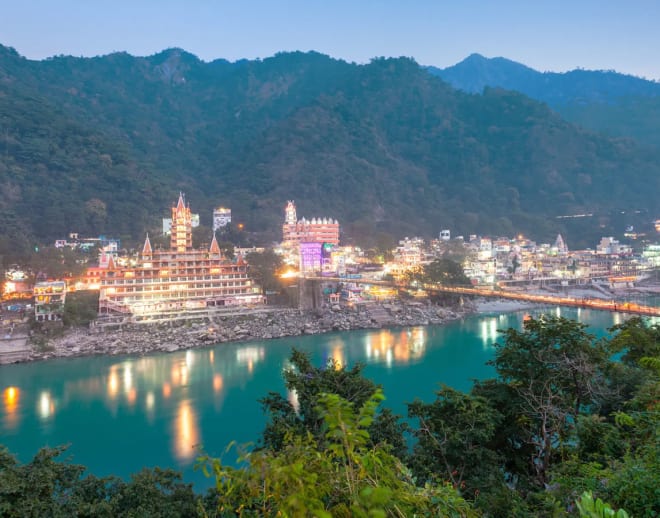 Night Walk Tour in Rishikesh 2024: The lights will ignite your way! Image