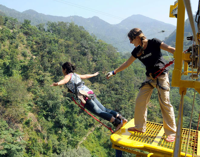 Bungee Jumping in Rishikesh Image