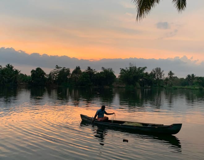 Experience Kayaking in Pamba River, alleppey Image