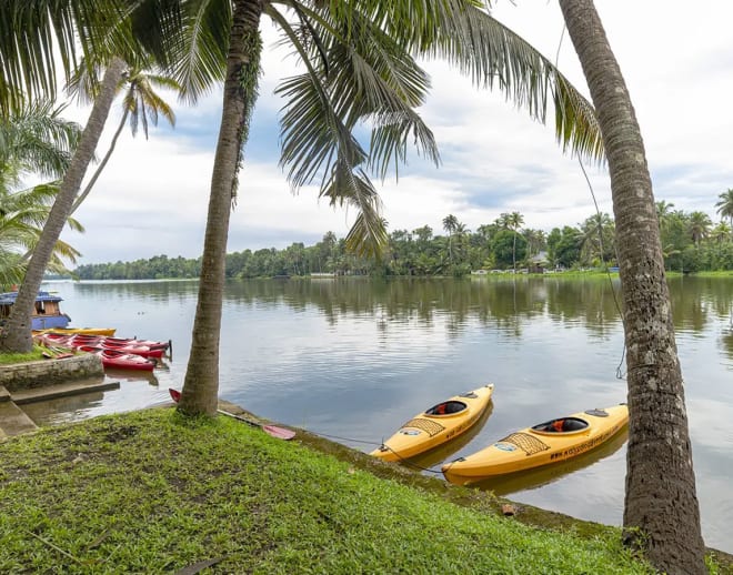 Experience Kayaking in Pamba River, alleppey Image