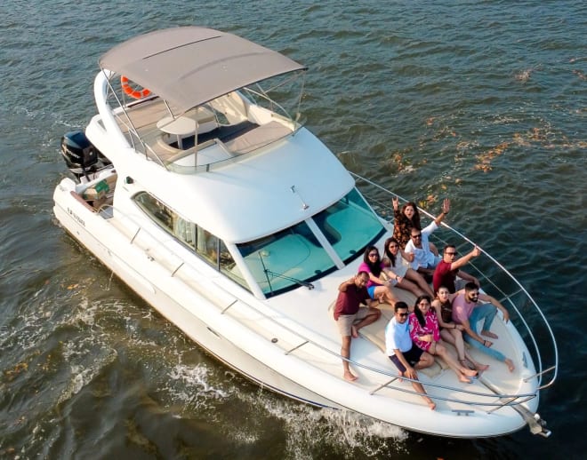 Private Yacht In Goa For Rent For Private Parties Image