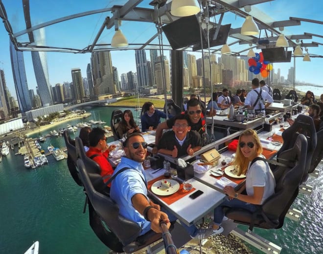 Dubai's Dinner in the Sky Image