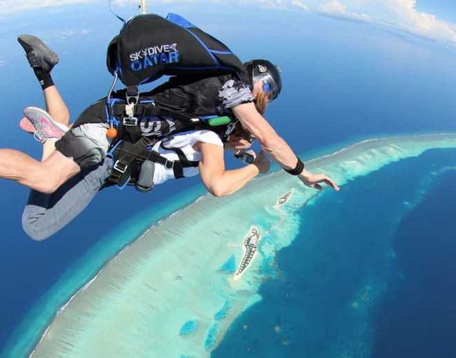 Skydiving in Maldives Image