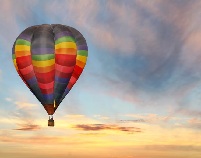 Hot Air Balloon in Bangalore Image