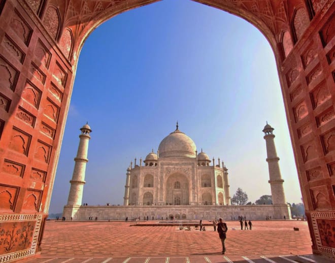 Skip the Line: Sunrise Taj Mahal & Agra Tour from Jaipur Includes Lunch & Admission Image