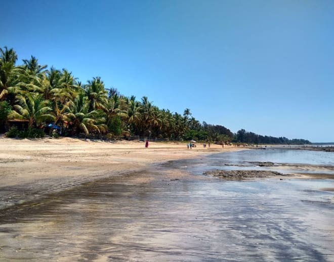 Parasailing in Alibaug Beach Image