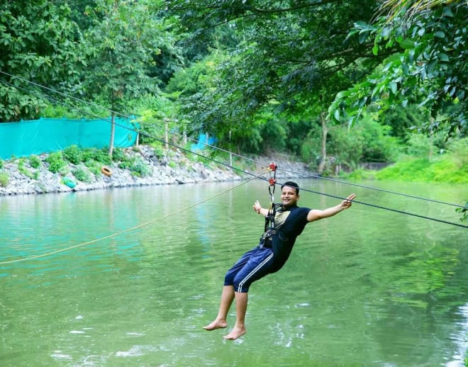 zipline Experience in dandeli Image