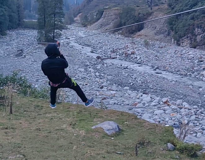 Experience Zipline in Solang Valley, Manali Image