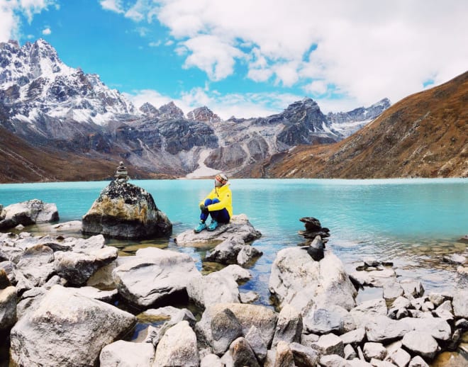 Gokyo lakes trek Image