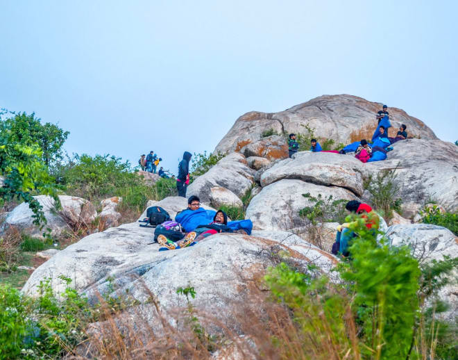 Anthargange Sunrise Trek And Cave Exploration Image