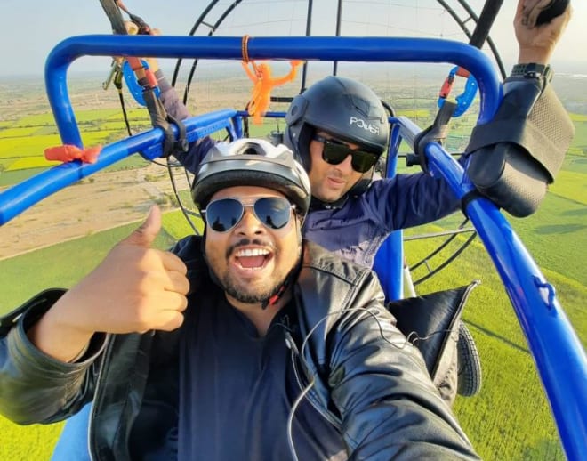 Powered Paragliding in Jaipur Image