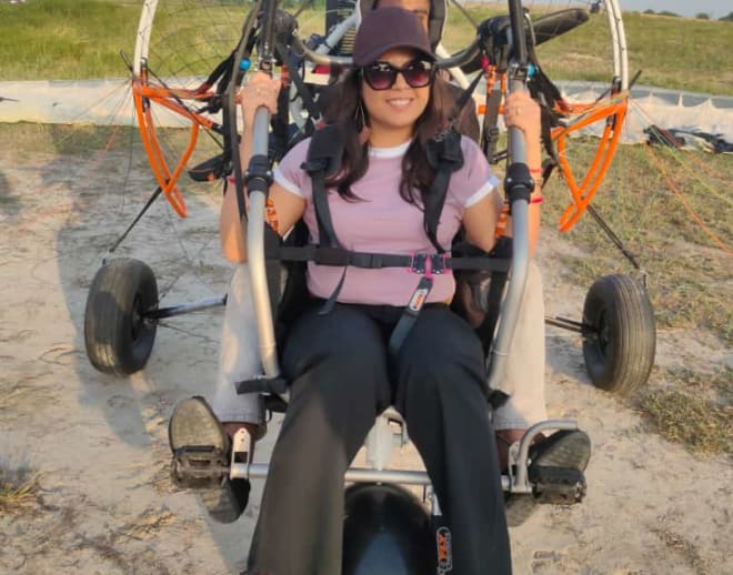 Powered Paragliding in Jaipur Image