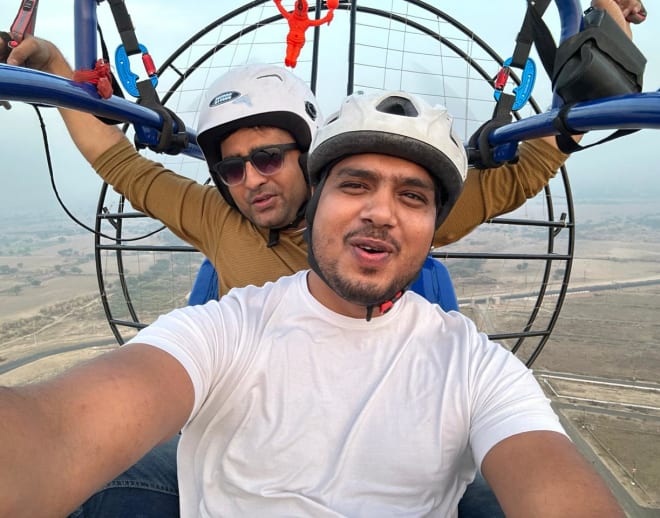 Powered Paragliding in Jaipur Image