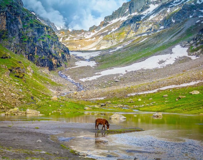 Hampta Pass Trek From Manali Image