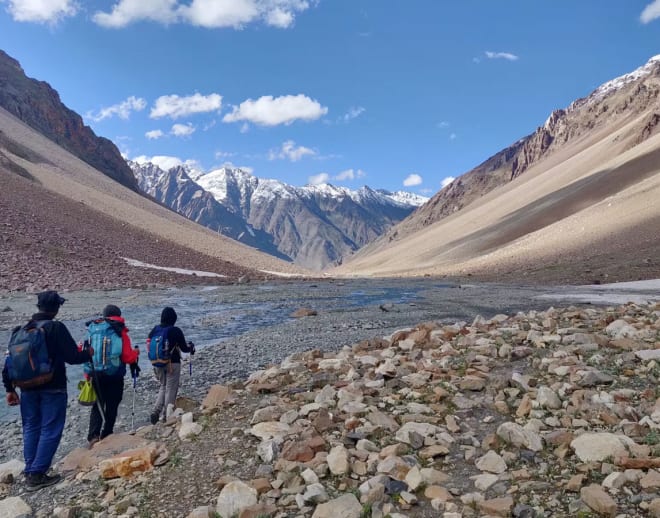 Hampta Pass Trek From Manali Image