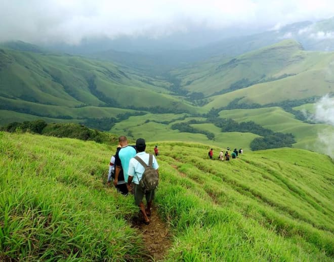 Kudremukh Trek in Monsoon Image