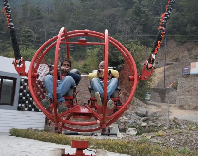 Reverse Bungee Jumping in Rishikesh Image