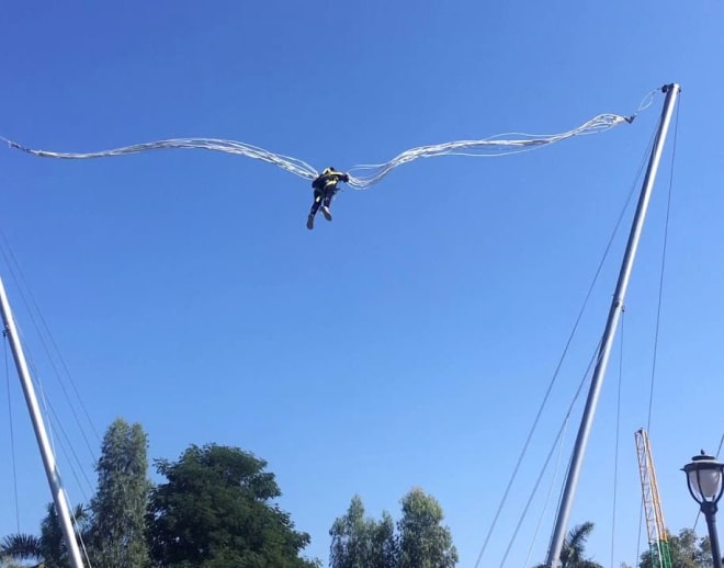 Reverse Bungee Jumping in Rishikesh Image