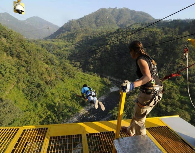 Highest Bungee Jumping in Rishikesh Image