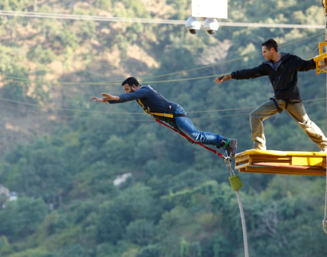 Highest Bungee Jumping in Rishikesh Image