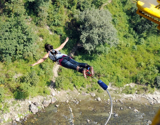 Highest Bungee Jumping in Rishikesh Image