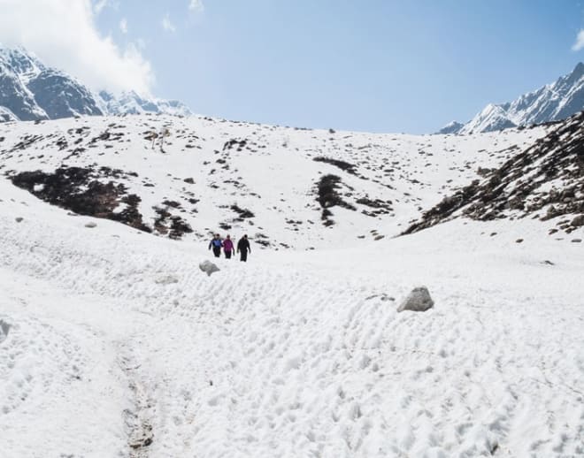 Beas Kund Trek in Winter Image