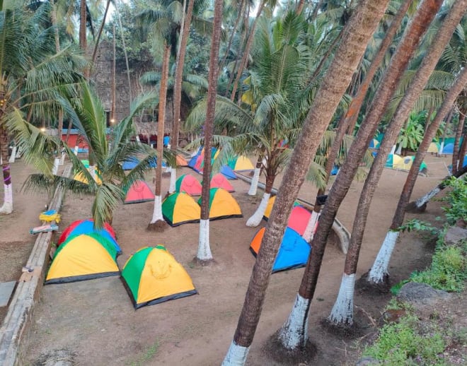 Alibaug Beach Camping Revdanda Image