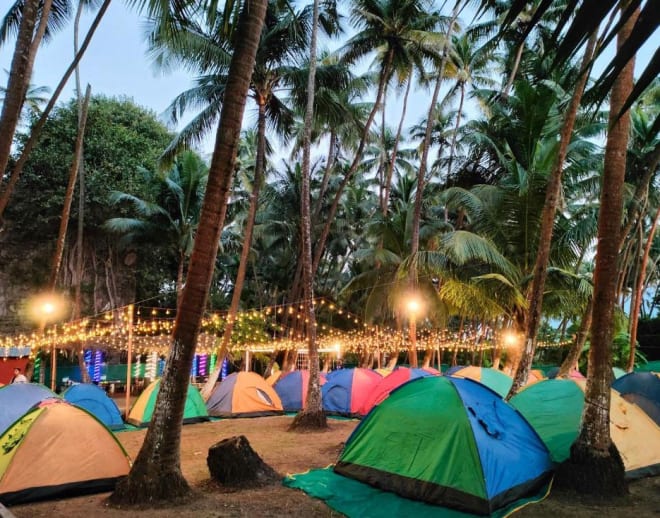 BeachSide Camping at Alibaug Image