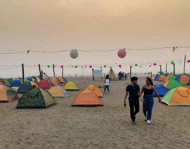 BeachSide Camping at Alibaug Image