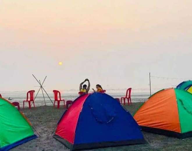 Beach Camping in Alibaug Image