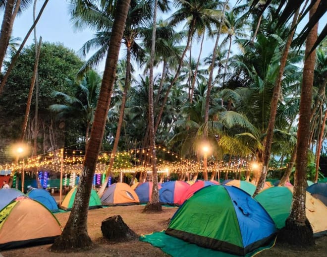Beach Camping in Alibaug Image
