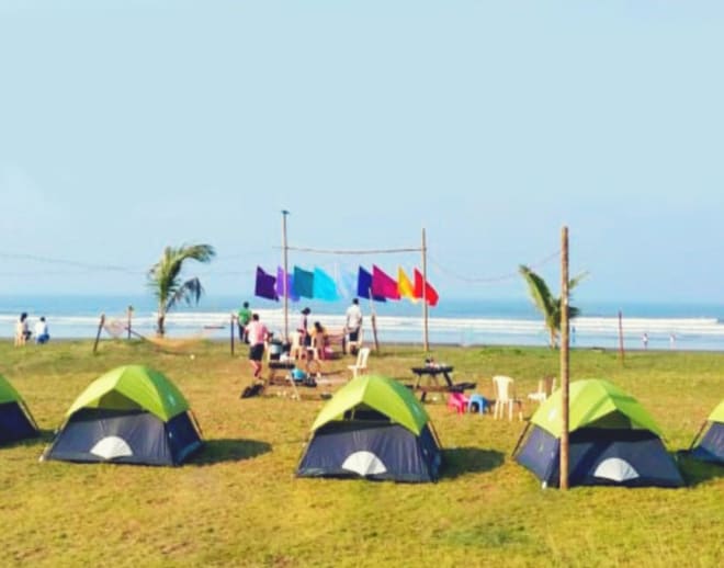 Beach Camping in Alibaug Image