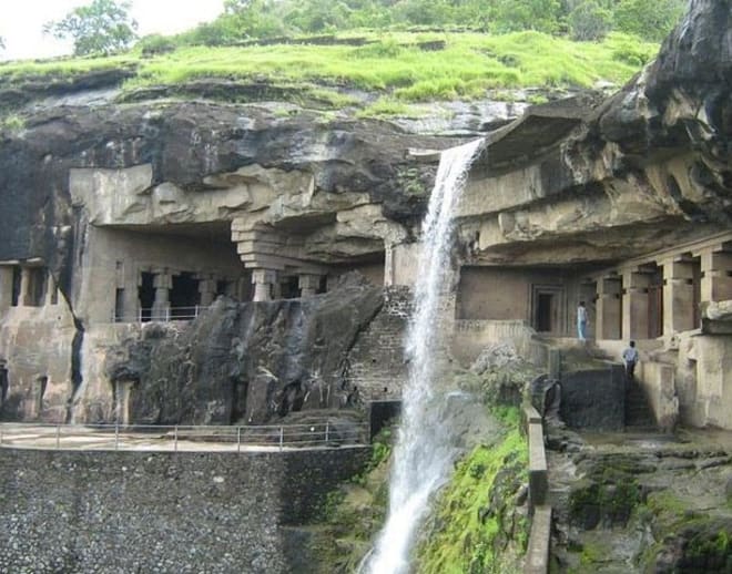 Ajanta Ellora Cave From Mumbai Image