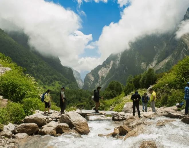 Ghangaria to Valley of Flowers Trek Image