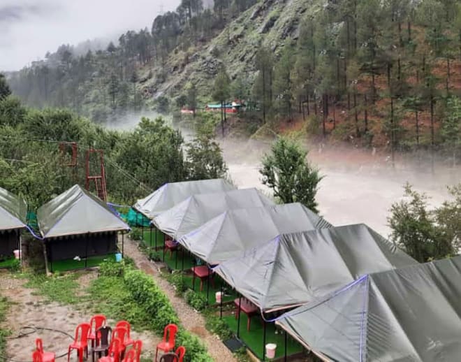 Riverside Camping in Kasol Image