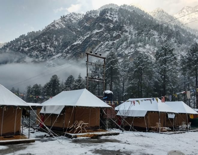 Riverside Camping in Kasol Image