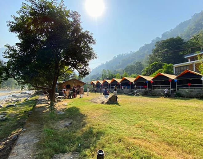 Camping in Rishikesh Neelkanth Road Image